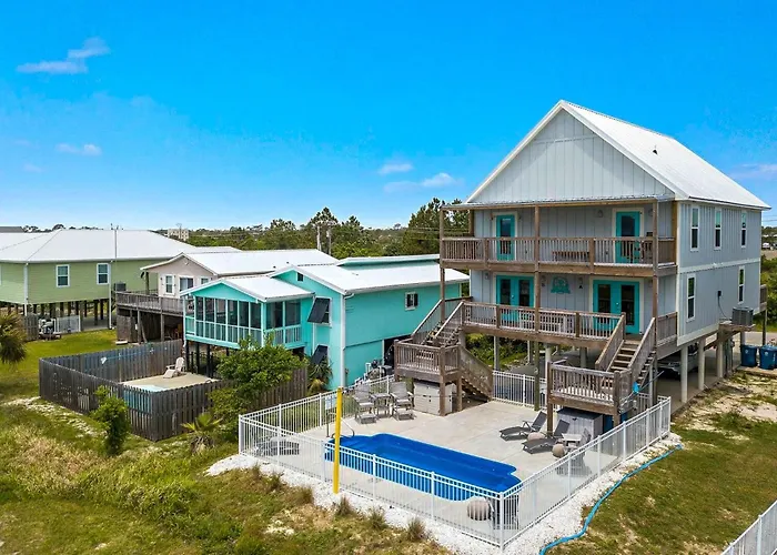 Holiday home Full Duplex, Includes Both Sides W/ Private Pool Steps From Gulf Shores